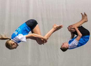 Springgroep, turnen en acrobatiek Springgroep, turnen en acrobatiek